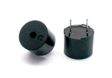 Black Magnetic Transducer Buzzer AC Type Without Oscillator Circuit Φ12*9mm